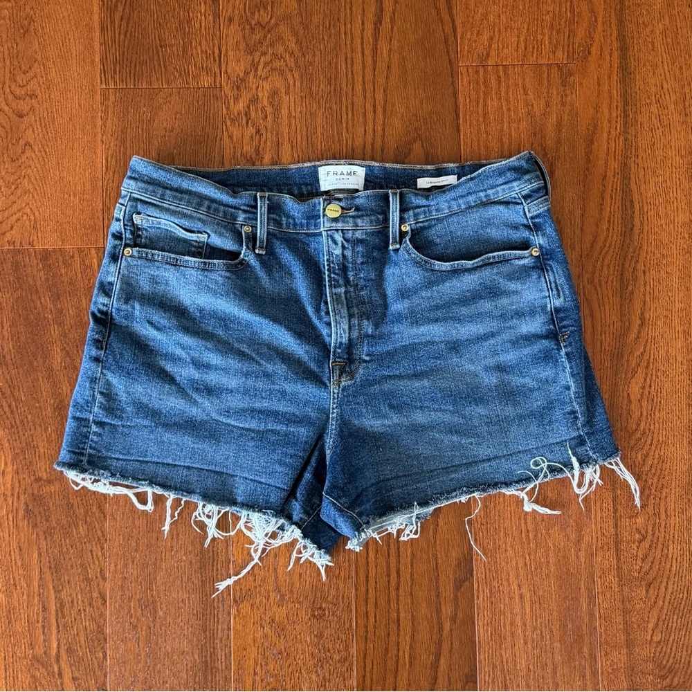 FRAME Le Brigette Short in Kinmount Grind size 33 - Picture 5 of 9